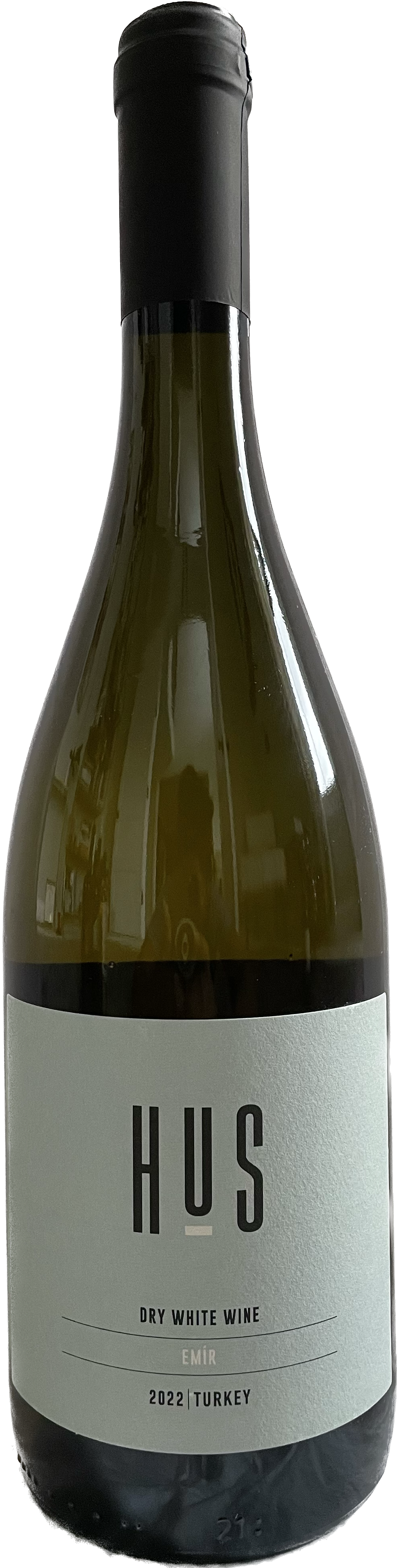 HUS Emir white wine bottle from Turkey